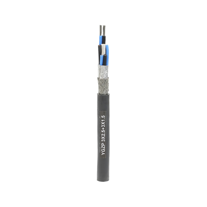 YGZP Silicone Rubber Inslithe Cábla Ard-Teocht Sciath